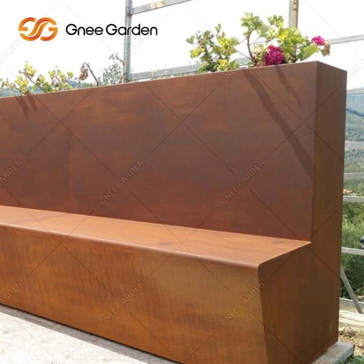 Modern Outdoor Casual Bench