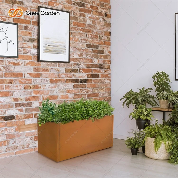 Small Corten Steel Window Box Small Corten Steel Window Box